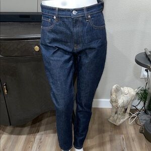 Everlane Women's Dark Blue Straight Leg Jeans